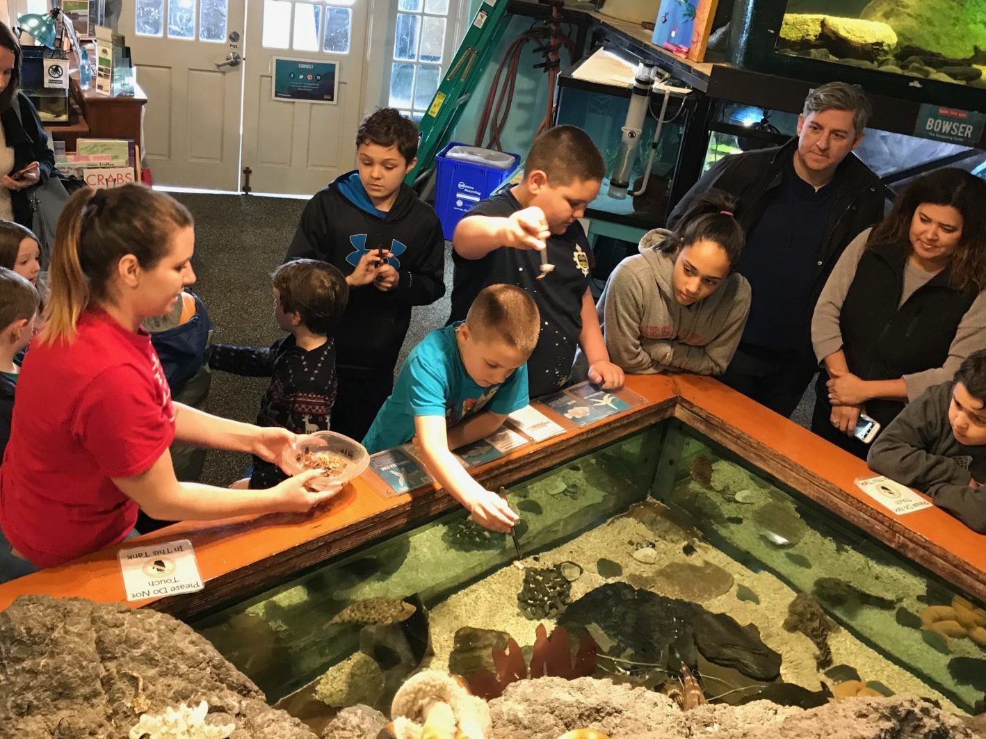 Kids-at-touch-tank-Exploration-Center